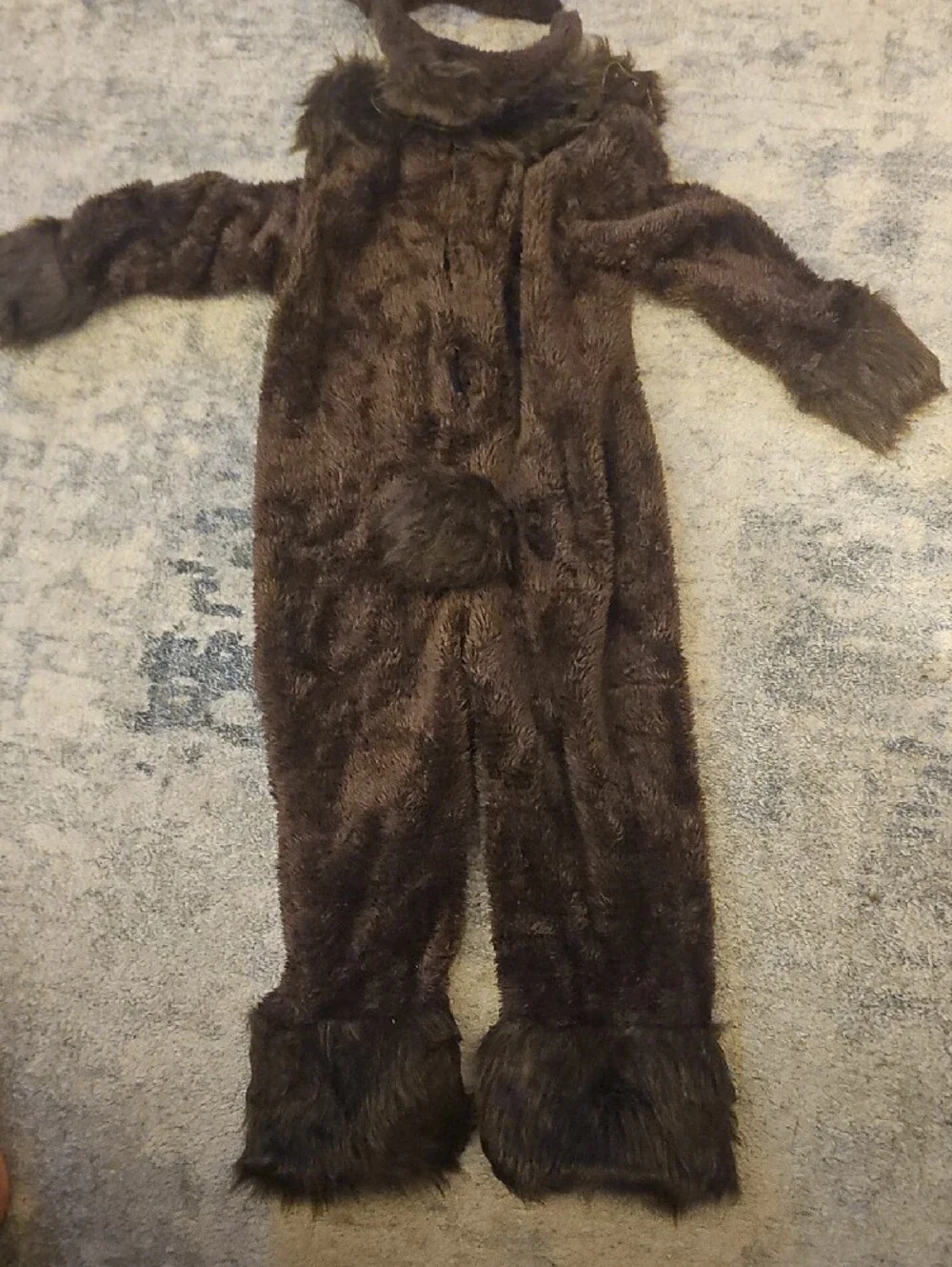 Children's Brown Bear Costume with Headband